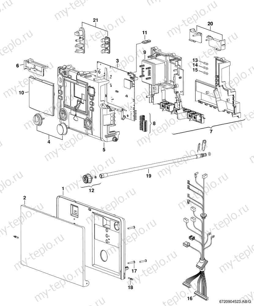 Купить запчасти Buderus Logamax U052-28K в Волжском