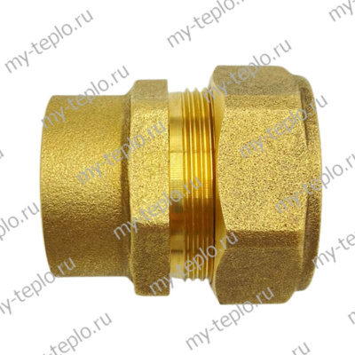 Соединение прямое для труб из нержавеющей стали 20-3/4