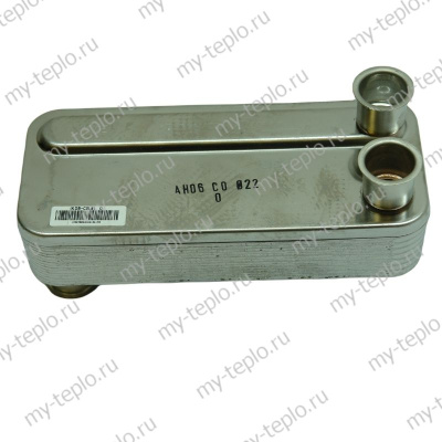 Теплообменник вторичный для котла Navien Deluxe Plus 35 (tepl2DelPlus35)